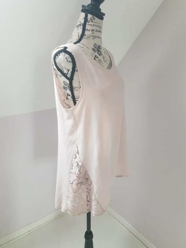 🌸 Long lace blouse – Jus d'Orange – One size – Very good condition – photo 6